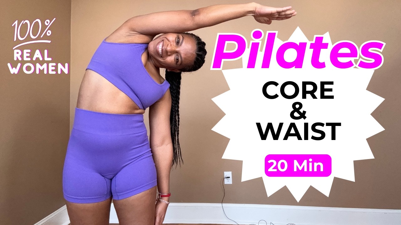 Feel Your WAIST BURN 🔥 20 Min Standing Pilates for Core Beginner Friendly