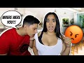 COMING HOME SMELLING LIKE ANOTHER MAN PRANK ON BOYFRIEND!! **He Freaked**