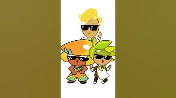 Mango raps with Herb and Sparkle Cookie.