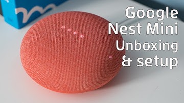 Google Nest Mini unboxing & setup