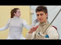 SFIDO UNA CAMPIONESSA di SCHERMA