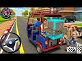 Tuk Tuk Rickshaw Driving 3D 2026: Modern City Rickshaw Traffic Simulator Game! Android Gameplay