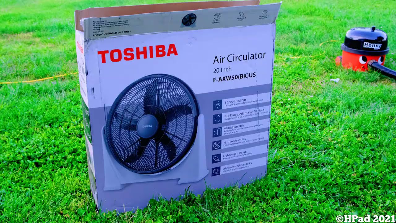Toshiba Box Fan Destruction