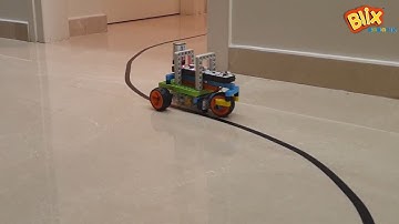 Line Follower Robot | Logic Blocks | Blix Robotix