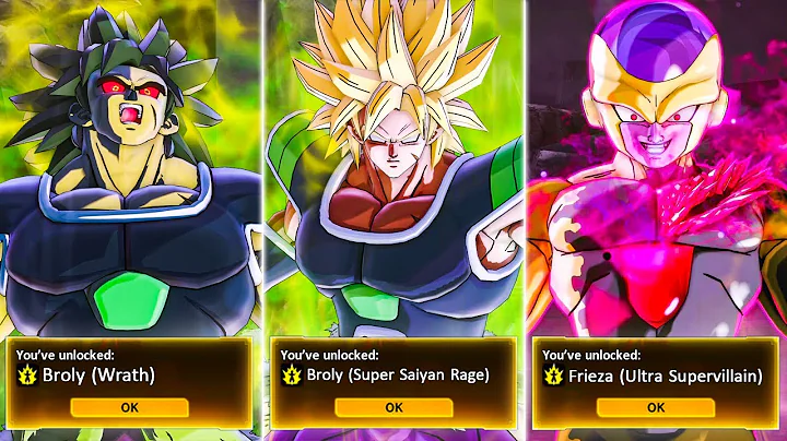 NEW DLC 20 CHARACTERS UNLOCKED + All Transformations, Skills & Movesets Gameplay! - Xenoverse 2 DLC