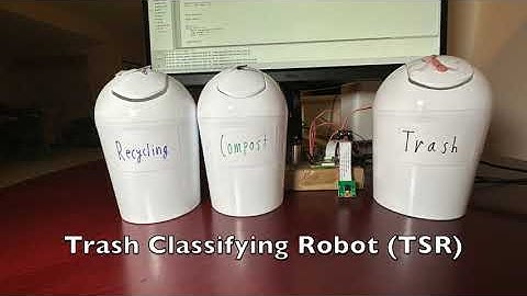 Neural Network Trash Classifying Robot (TSR)