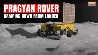 Here’s how ISRO’s Chandrayaan-3 Pragyan Rover ramping down from Lander to the moon’s surface screenshot 5