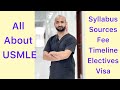 Everything about USMLE. Sources, fee, timeline, elective, visa