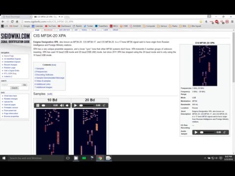 Decoding Russian Intelligence MFSK-20 XPA Polytones