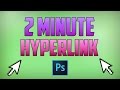 Photoshop CC : How to Create a Hyperlink