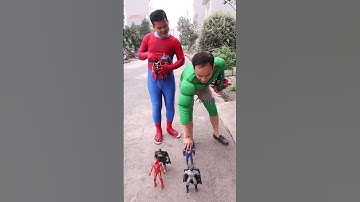 Spiderman and Hulk - Lala hihi#shorts#236