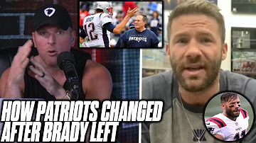 Julian Edelman Tells Pat McAfee How New England Changed After Tom Brady Left