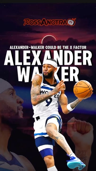 Do The Timberwolves Have A Ring Alexander-Walker has to be more aggressive if the Timberwolves are