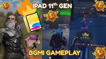 ipad 11th gen HDR+ Extreme 🔥 | Rank Push | ios 26.0.1 BGMI