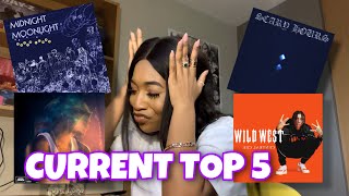 MY CURRENT TOP 5 SONGS (with a few extras) | JVCK JAMES, SKIIFALL, CENTRAL CEE & MORE