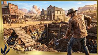 CREUSER et CONSTRUIRE une ville au FAR WEST (Wild West Mi...