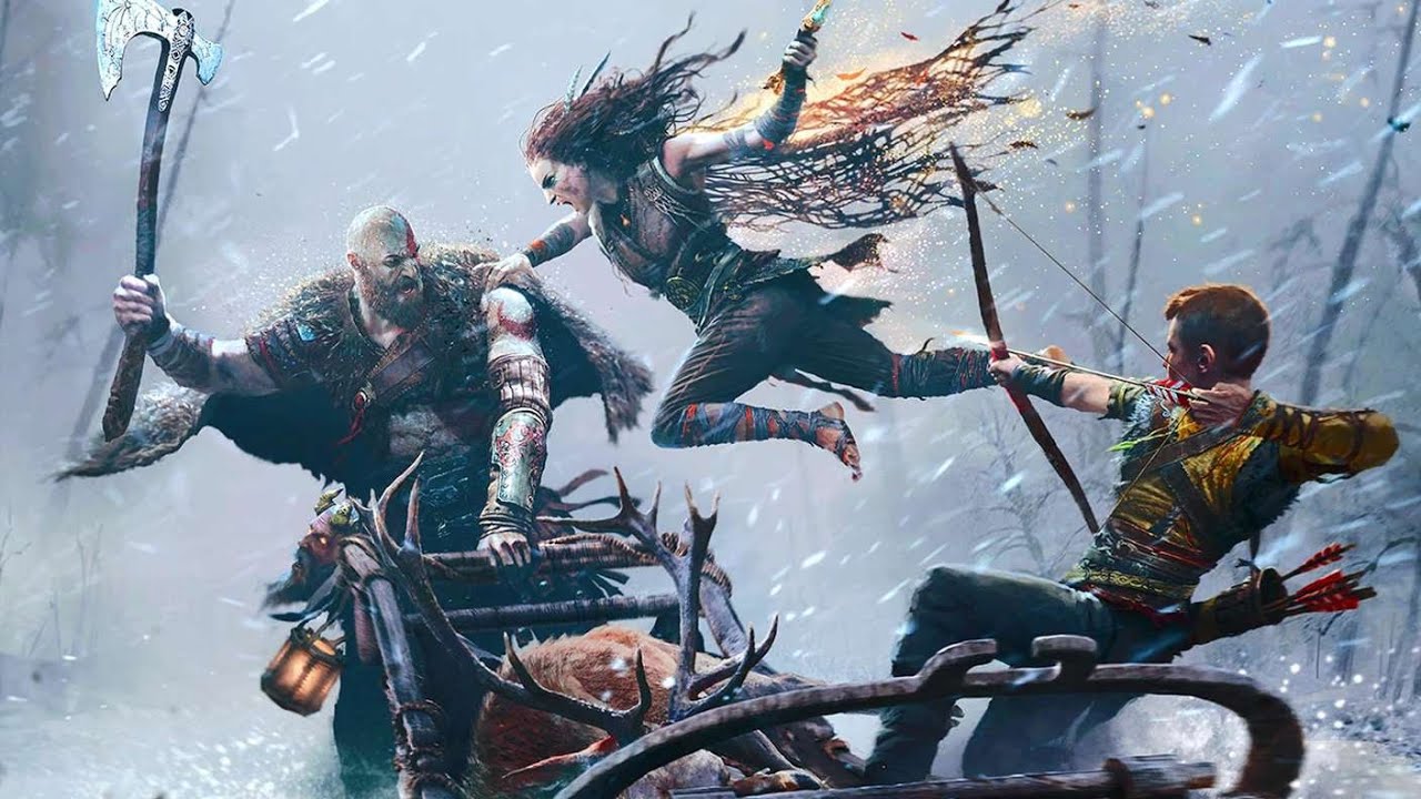 God of War: Ragnarok (прохождение ч.2)