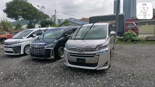 Toyota Vellfire Warna Rose D.