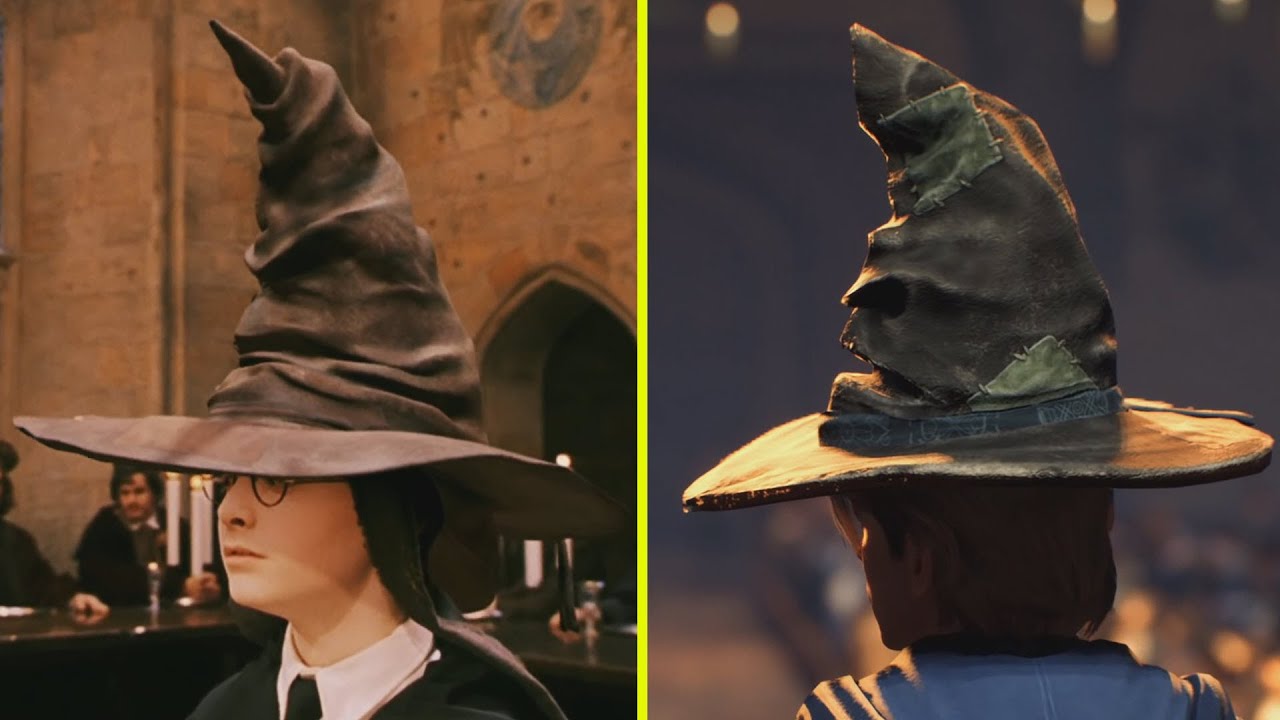Hogwarts Legacy vs Harry Potter Movies Locations and Characters Early Comparison