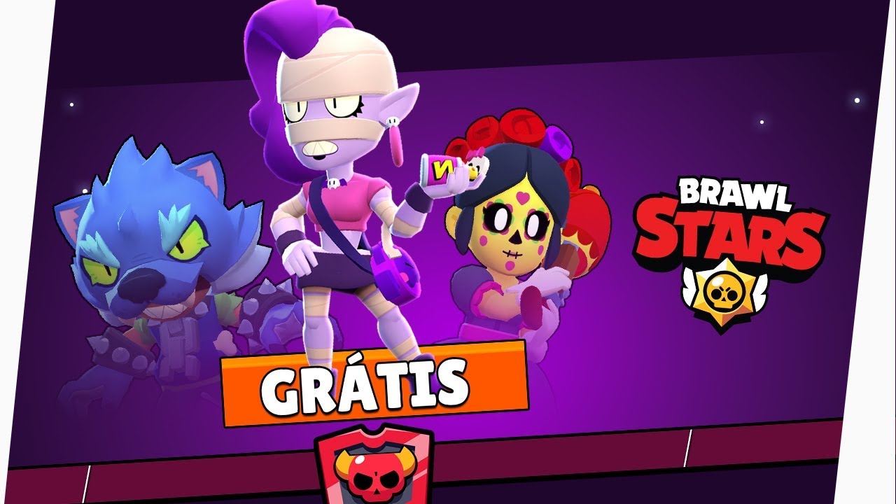 Nova Brawler Gratis 2 Novos Modos De Jogo 5 Novas Skins E Muito Mais Brawl Stars Halloween Update Youtube - foto de attuallizaçoes do brawl stars personagens do weeloweem