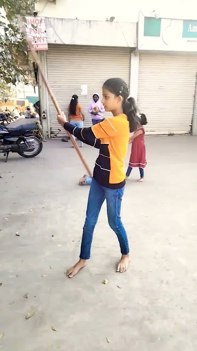 Lathi kathi bal saunskar☺️ आजची गरज #short #shortfeed
