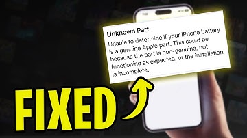 Onbekend onderdeel batterij iPhone [OPLOSSING] (2025)