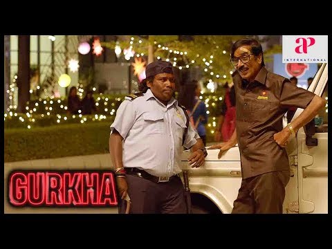 gurkha-tamil-movie-comedy-|-yogi-babu-gets-posted-as-a-security-officer-in-a-mall-|-manobala-|charle