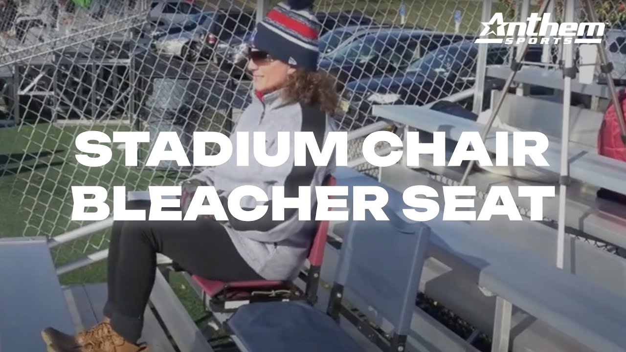 Stadium Chair Bleacher Seat Youtube
