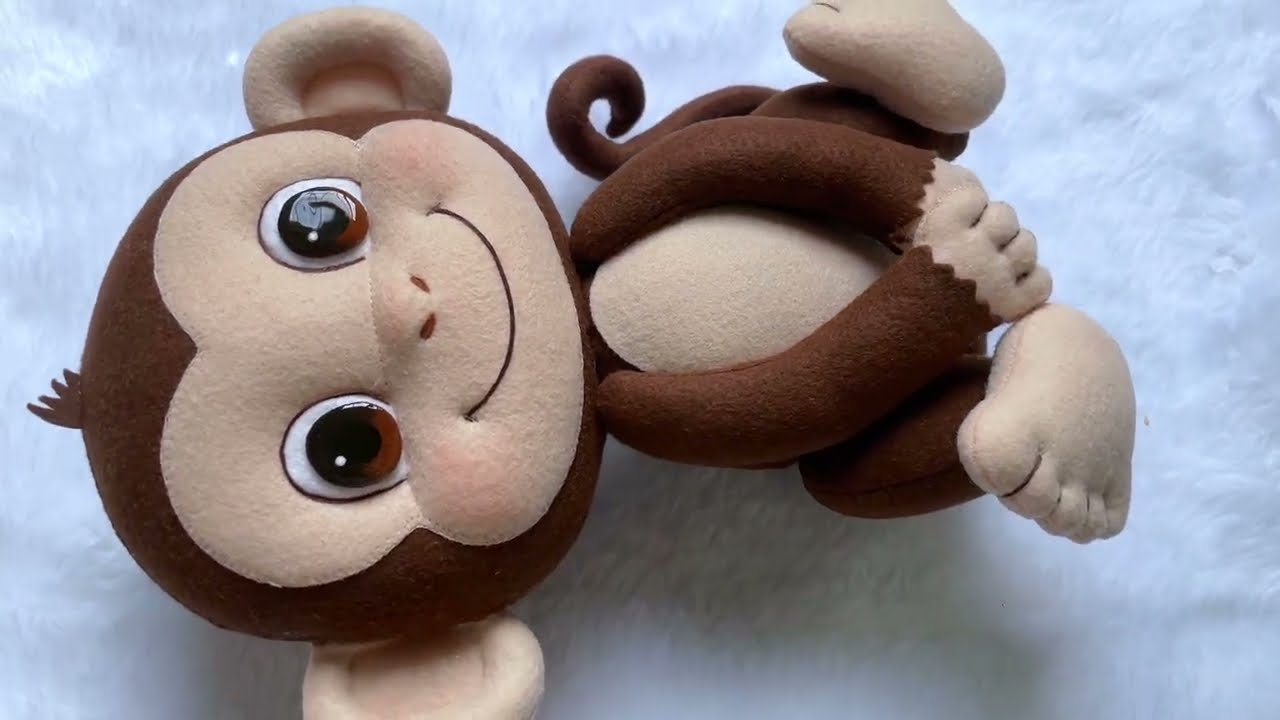 Macaquinho Benji - Passo a Passo COMPLETO 😍🐒
