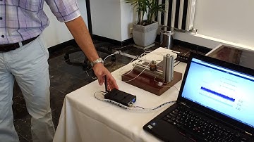 SIRIUS demo of wireless active vibration control