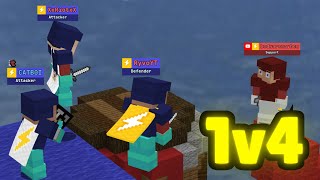 I Survived Bedwars HARDEST Clutches!