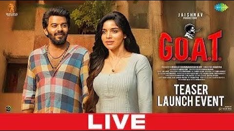 🔴LIVE: GOAT Teaser Launch Event | Sudheer Anand, Divya Bharathi | Anurag Kulkarni | Raj News Digital