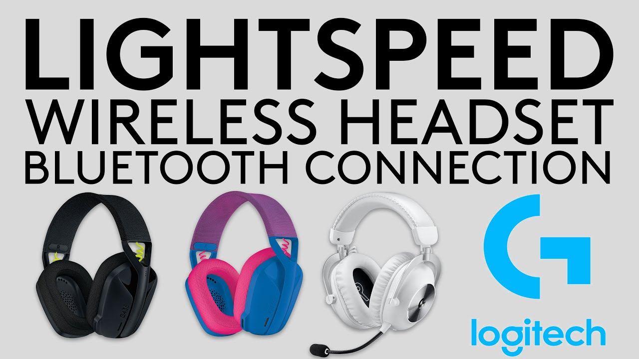 How to connect your Logitech LIGHTSPEED Wireless Headset with Bluetooth 