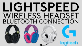 How to connect your Logitech LIGHTSPEED Wireless Headset with Bluetooth