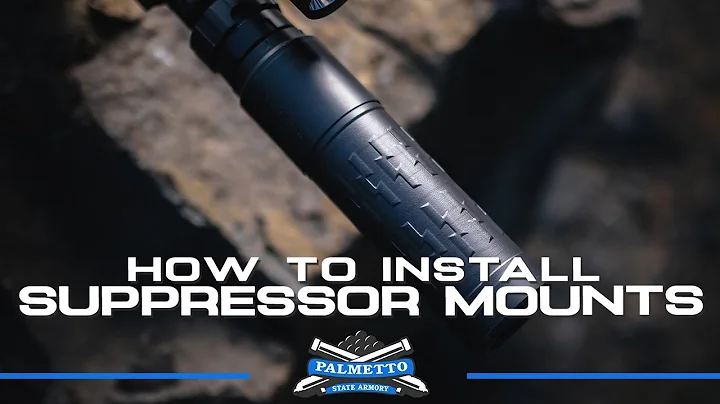 How to Install a Suppressor Mount on AR15 or AR10 | Palmetto State Armory