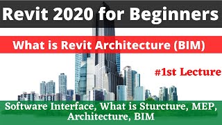 What is Revit Architecture & BIM [Pts CAD Expert] #1 Revit 2020 for Beginners