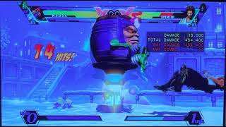 UMvC3 MODOK incoming meaty M cube