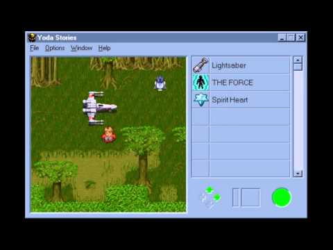 Star Wars Yoda Stories PC 1997 Gameplay