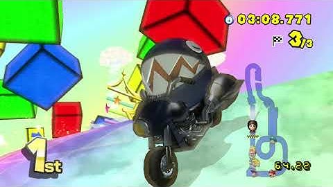 Mario Kart Wii (Fusion) Custom Tracks - Mirror (1 Player) #094 with Chain Chomp