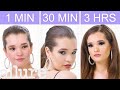 Getting Selena Gomez's Look in 1 Minute, 30 Minutes, and 3 Hours | Beauty Over Time | Allure