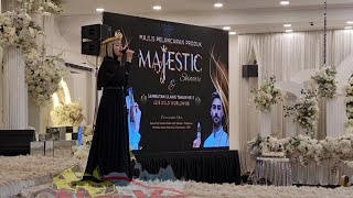 Kasih Mu Bagi Duo | Eda Ezrin Nyanyi Live Di Majlis Perasmian Majestic Skincare UzieGold