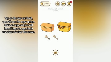 Brain Find Level 41 Only smart people can inherit the throne