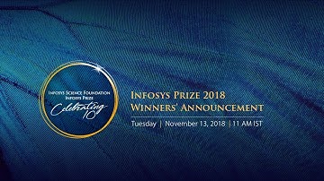 Infosys Prize 2018 Announcement