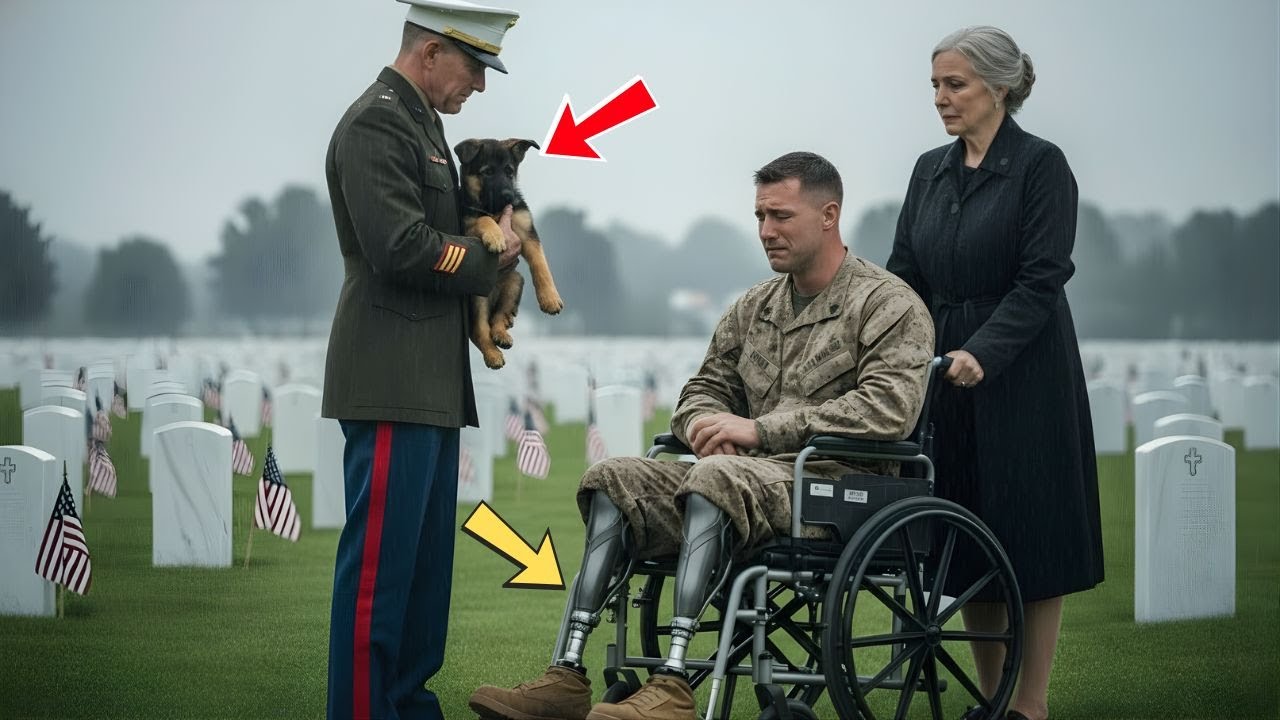 A Paralyzed U.S. Marine Veteran Was Given a German Shepherd — What the Dog Did Changed Everything