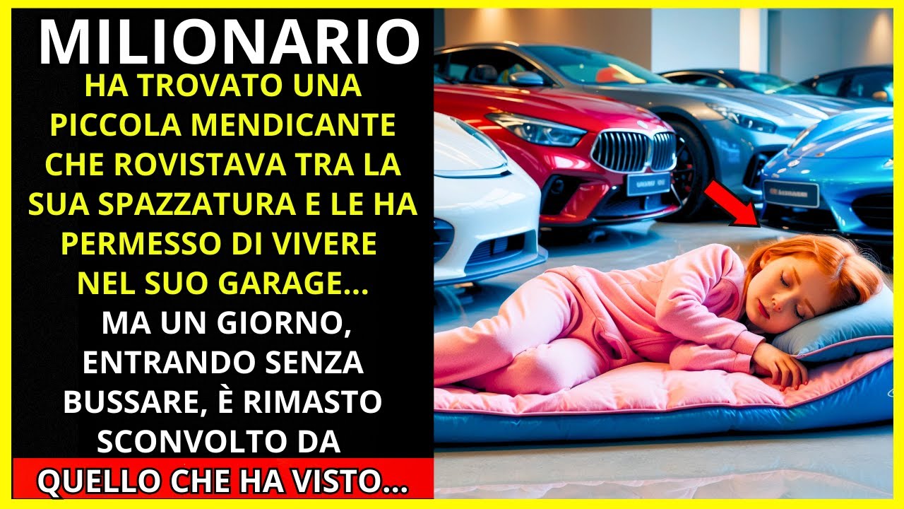UN GIOVANE MILIONARIO HA LASCIATO UNA PICCOLA MENDICANTE VIVERE NEL SUO ...