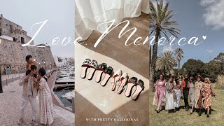 LOVE, MENORCA with Pretty Ballerinas