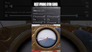 2026 Zero Recoil Gyro Sensi for iPhone (BGMI) + Sensitivity Code! #bgmi #iphone