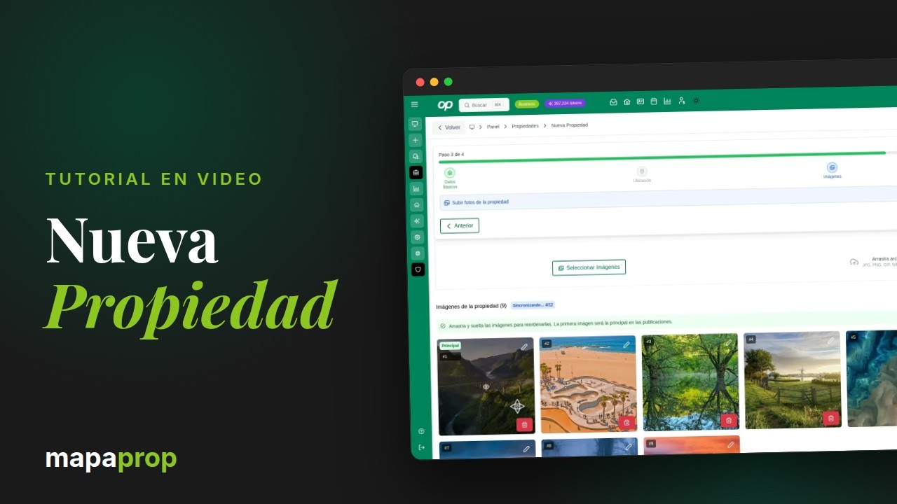 Nueva Propiedad y Publicar (Mapaprop)