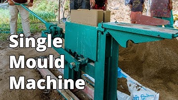 Single Mould Interlocking Brick Machine (CSEB) -  Nepal