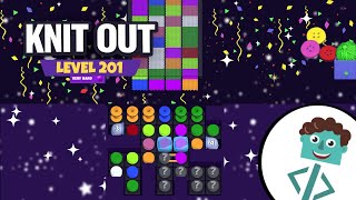 Knit Out Level 201 | Very Hard | Walkthrough | No Boosters